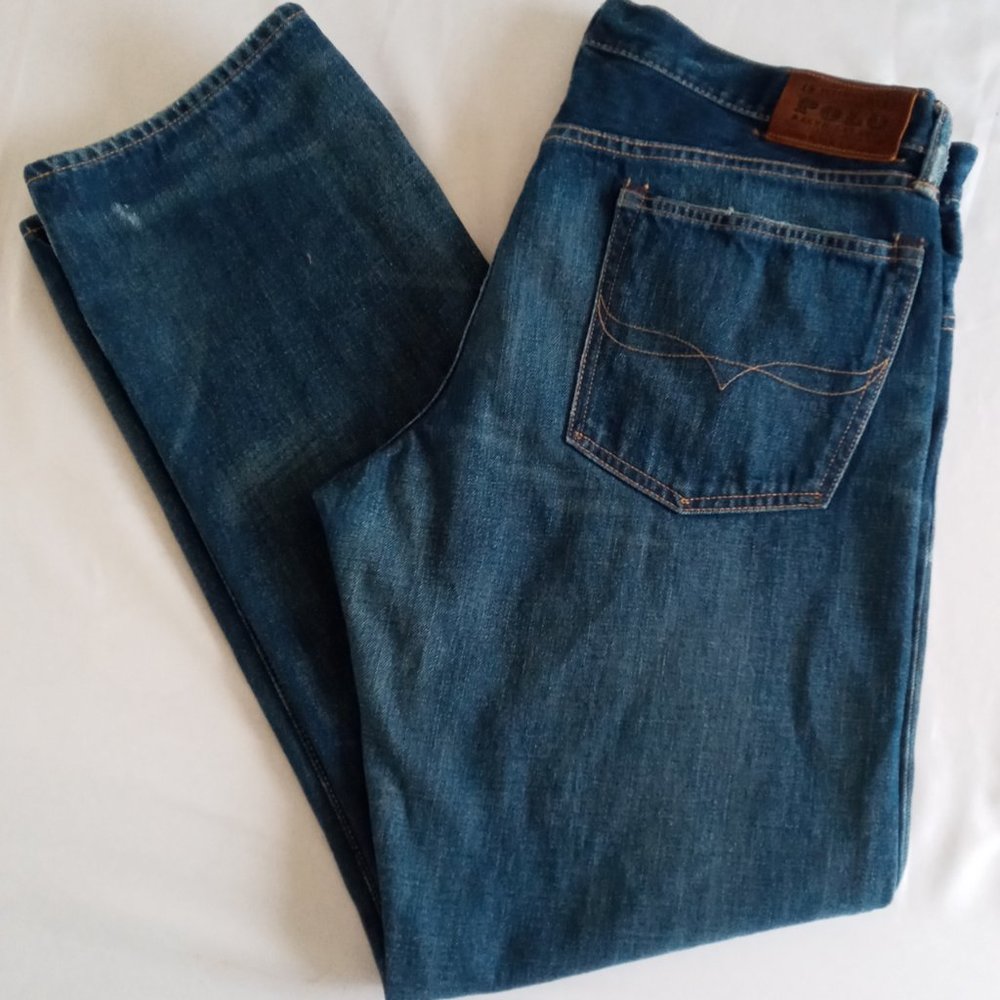 Polo Ralph Lauren classic dark wash Denim Jeans Size 36/32